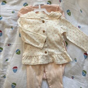 Floral Baby Outfit Set
